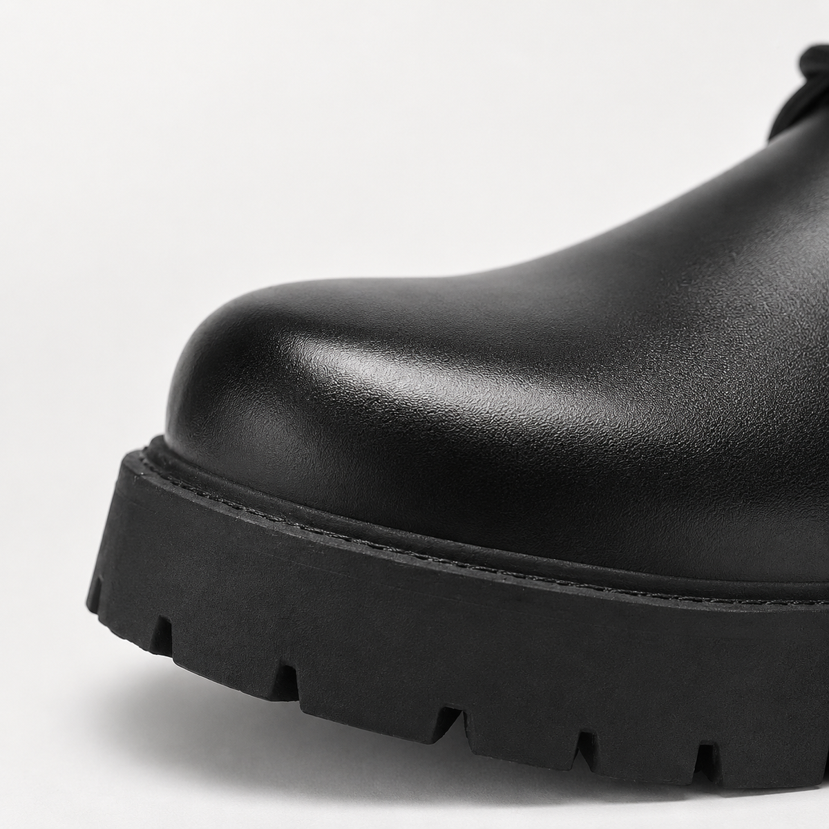 Men’s Loafers – Smart Waterproof Black Leather-Style Slip-On Shoes