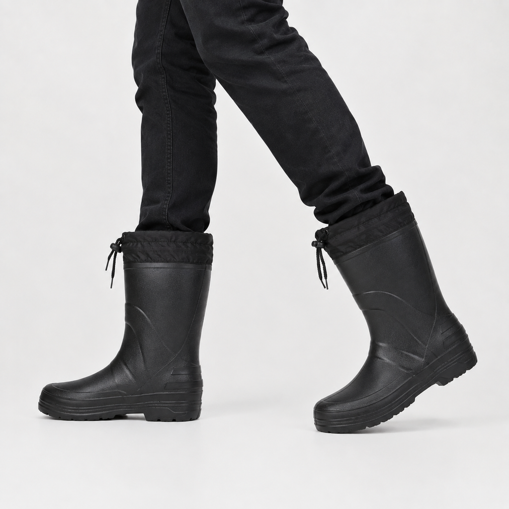 Men’s Wellington Boots – Lightweight Long Waterproof Rain Boots