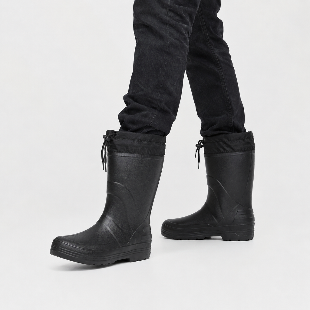 Men’s Wellington Boots – Lightweight Long Waterproof Rain Boots