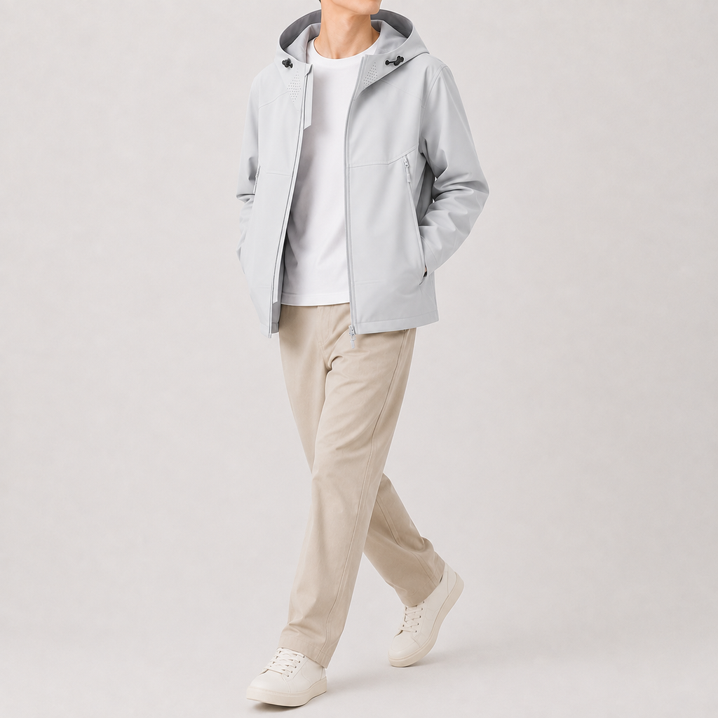 Men’s Softshell Jacket – Windproof Waterproof Warm Outdoor Windbreaker