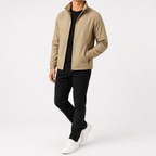 Men’s Waterproof Jacket – Breathable Stand Collar Outdoor Casual Jacket