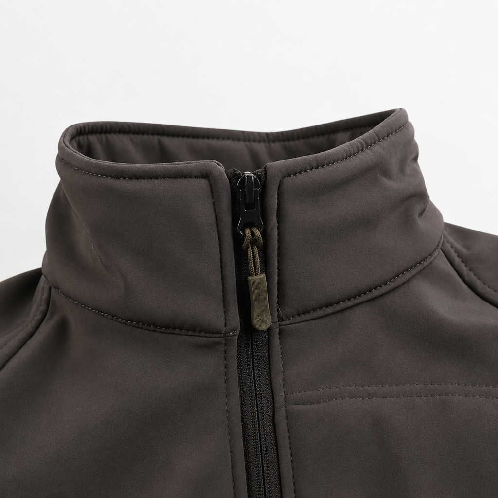 Men’s Waterproof Jacket – Lightweight Outdoor Stand Collar Coat