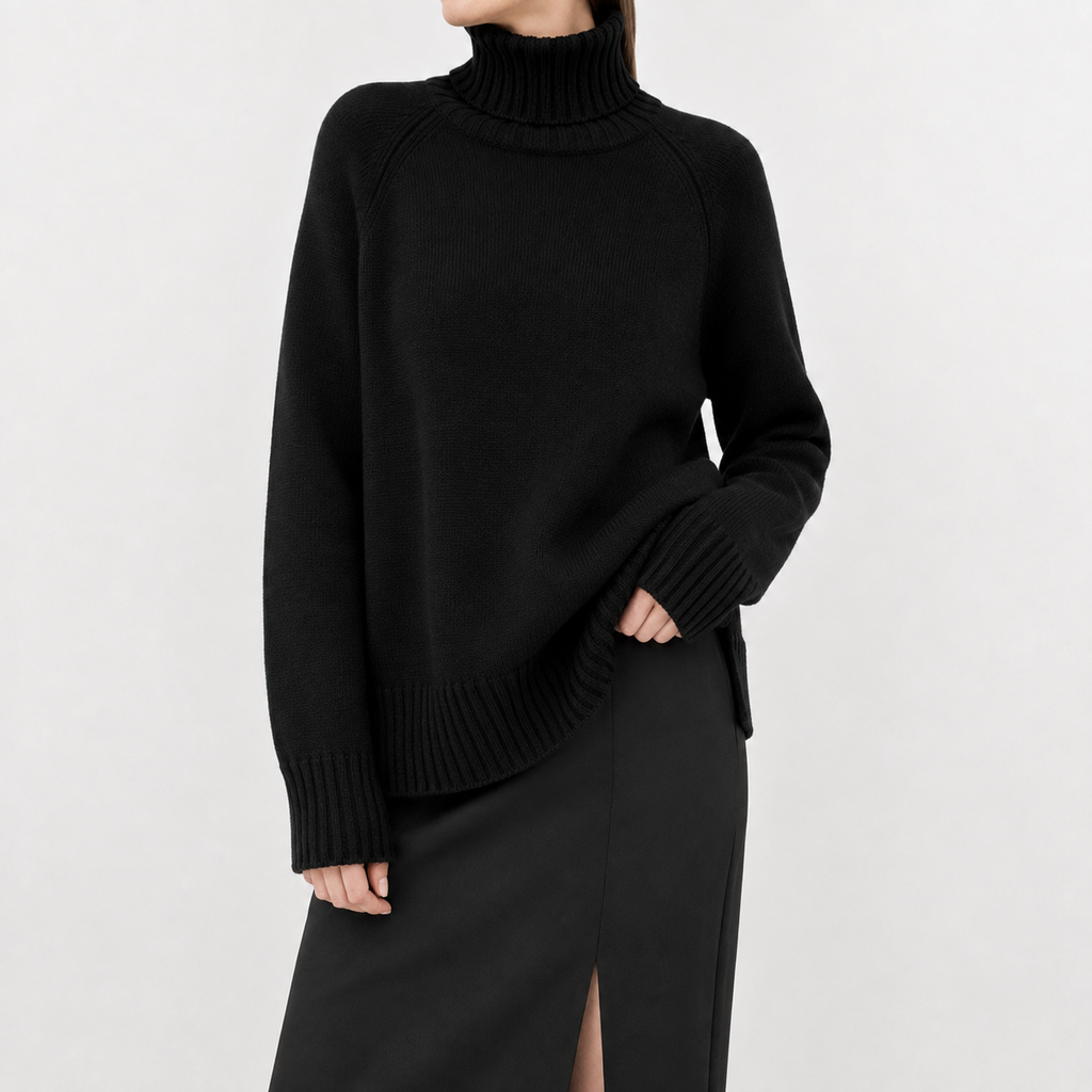 Women’s Oversized Jumper – Loose Fit Long Sleeve Casual Knit Pullover