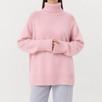 Women’s Oversized Jumper – Loose Fit Long Sleeve Casual Knit Pullover
