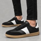 Unisex Retro Trainers – German-Style Low Top Lace-Up Shoes
