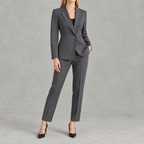 Women’s Business Suit – Tailored Blazer and Trousers Two-Piece Set