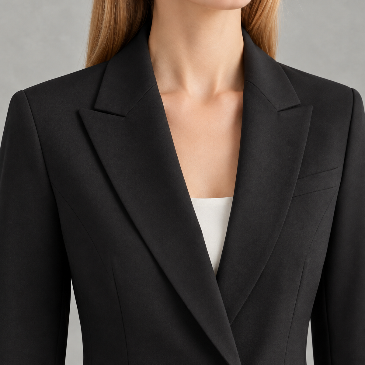 Women’s Business Suit – Tailored Blazer and Trousers Two-Piece Set