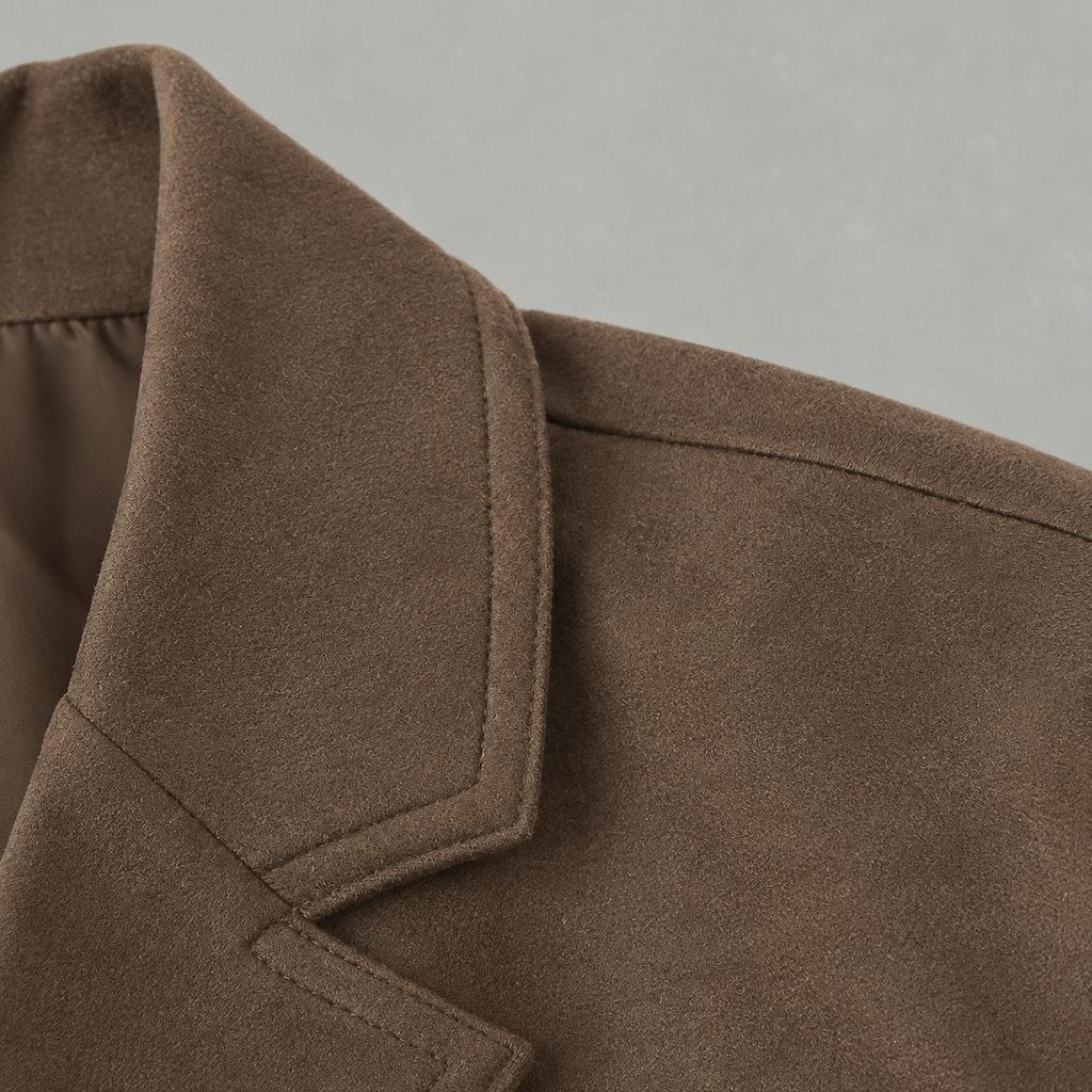 Women’s Coat – Oversized Retro Baggy Longline Jacket