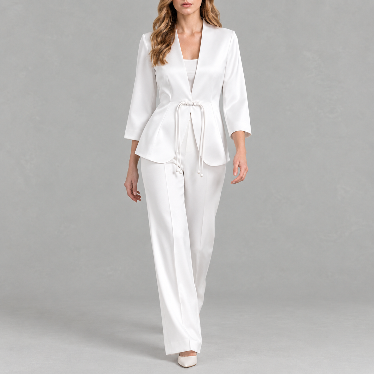 Women’s Cropped Blazer – Short Classic Jacket for Smart Casual Wear