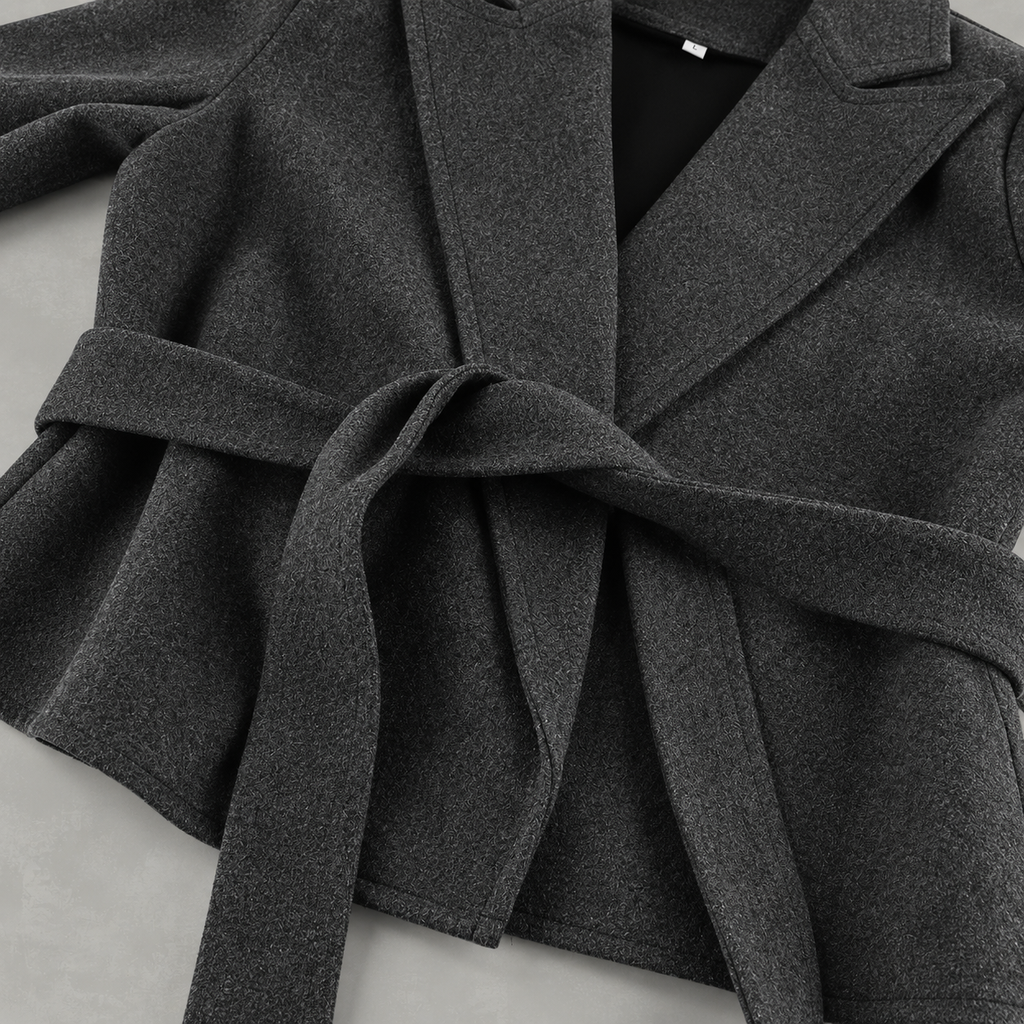 Women’s Cropped Blazer – Short Tailored Jacket for Smart Casual Wear