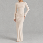 Women’s Fitted Dress – Slim Fit Elegant Figure-Hugging Dress