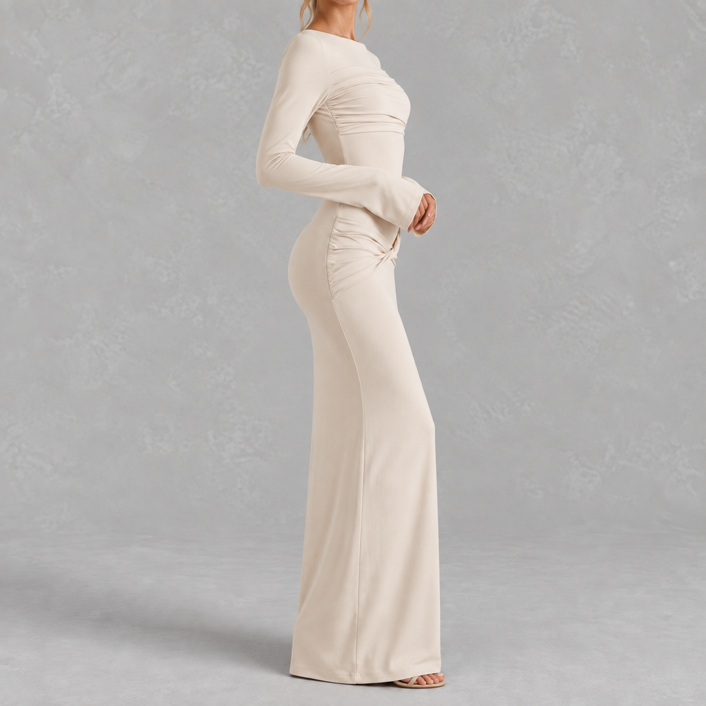 Women’s Fitted Dress – Slim Fit Elegant Figure-Hugging Dress