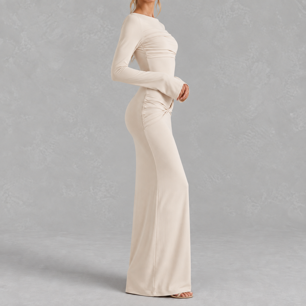 Women’s Fitted Dress – Slim Fit Elegant Figure-Hugging Dress