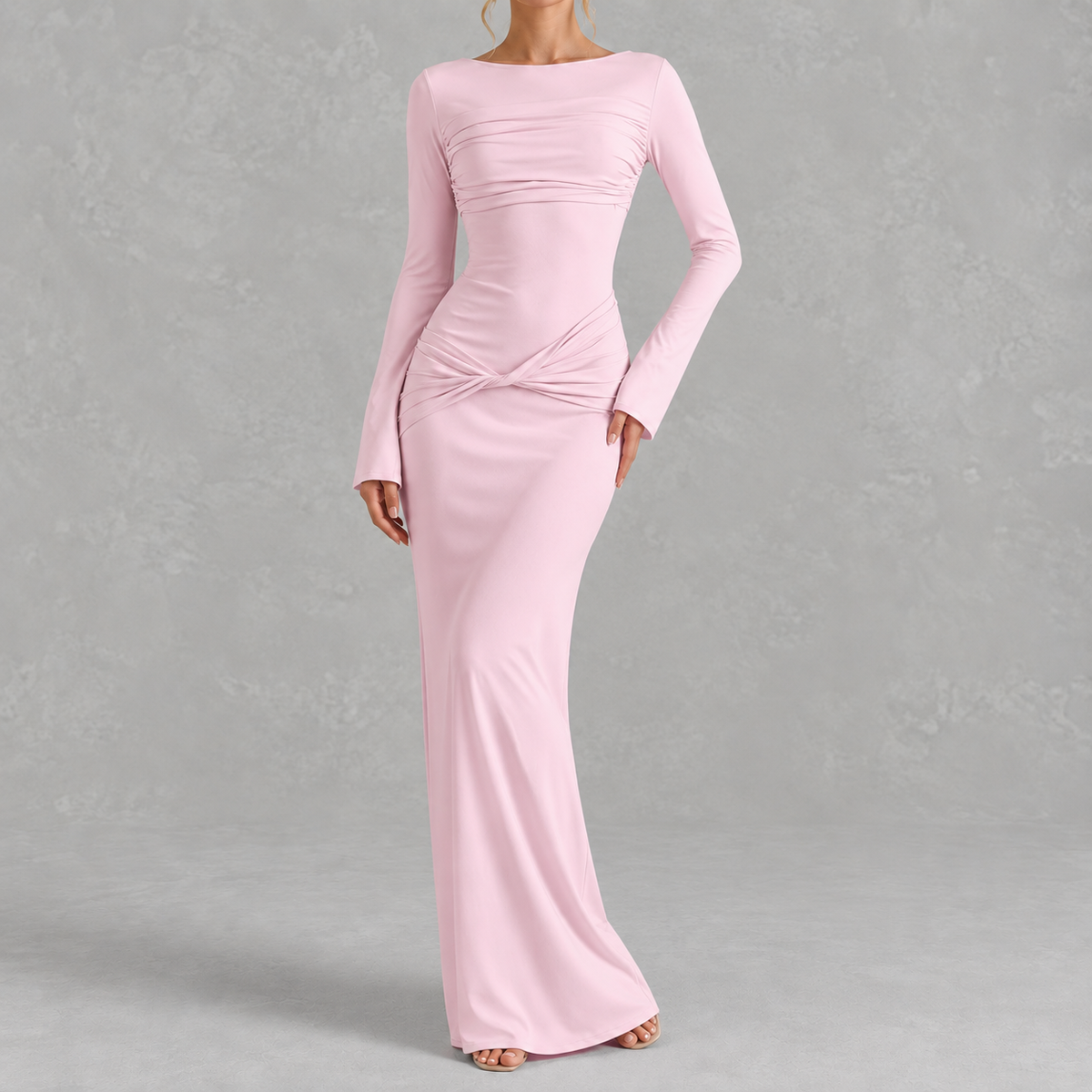 Women’s Fitted Dress – Slim Fit Elegant Figure-Hugging Dress