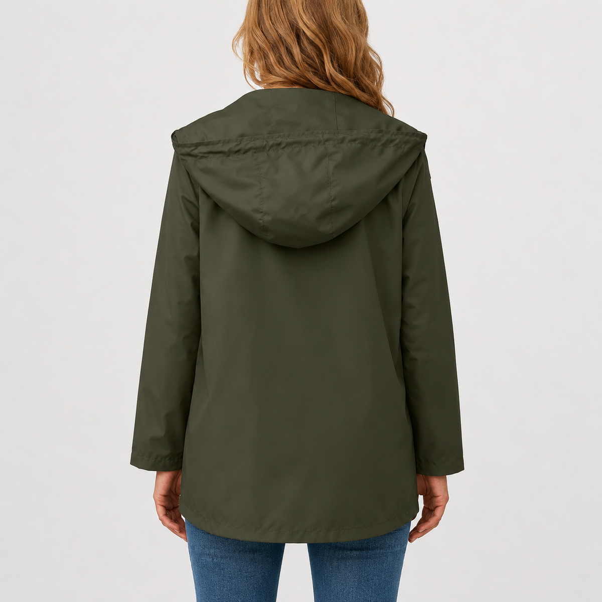 Women’s Waterproof Jacket – Hooded Hiking Raincoat for Outdoor Activities