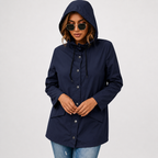 Women’s Waterproof Jacket – Hooded Hiking Raincoat for Outdoor Activities
