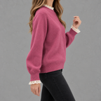 Women’s Lace Top – Half Turtleneck Long Sleeve Bottoming Shirt