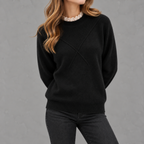 Women’s Lace Top – Half Turtleneck Long Sleeve Bottoming Shirt