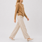 Women’s Cardigan – Plus Size Loose Fit Round Neck Knitted Jumper