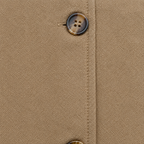 Women’s Short Coat – Retro Lapel Collared Cropped Jacket