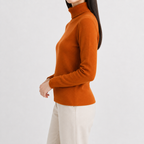 Women’s Thick Knit Jumper – Warm Long Sleeve Knitted Pullover Top