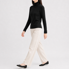 Women’s Thick Knit Jumper – Warm Long Sleeve Knitted Pullover Top