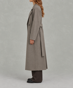 Women’s Wool Coat – Fitted Long Tailored Winter Coat