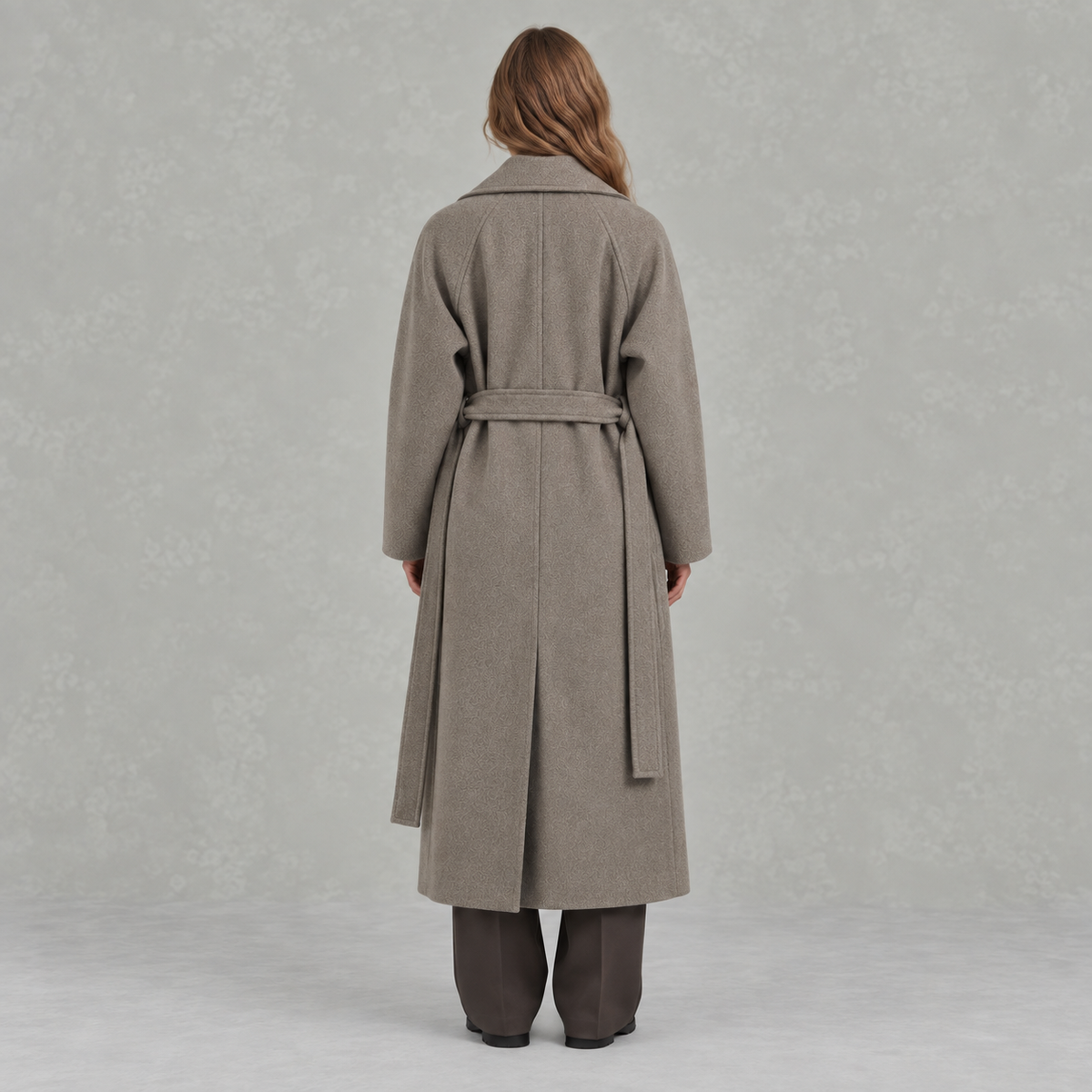 Women’s Wool Coat – Fitted Long Tailored Winter Coat