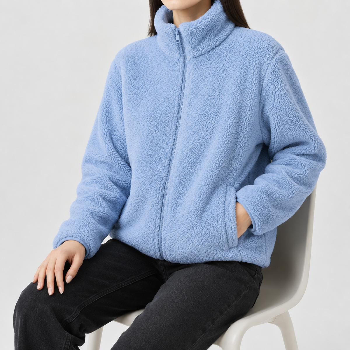 Women’s Fleece Jacket – Polar Fleece Thermal Full Zip Jacket