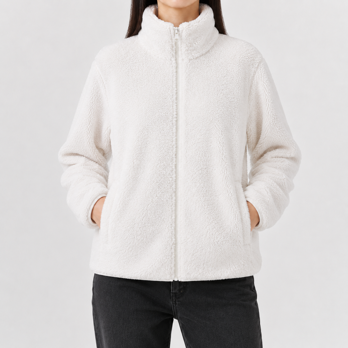 Women’s Fleece Jacket – Polar Fleece Thermal Full Zip Jacket