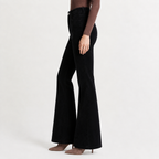 Women’s Corduroy Trousers – High Waist Bootcut Flared Trousers