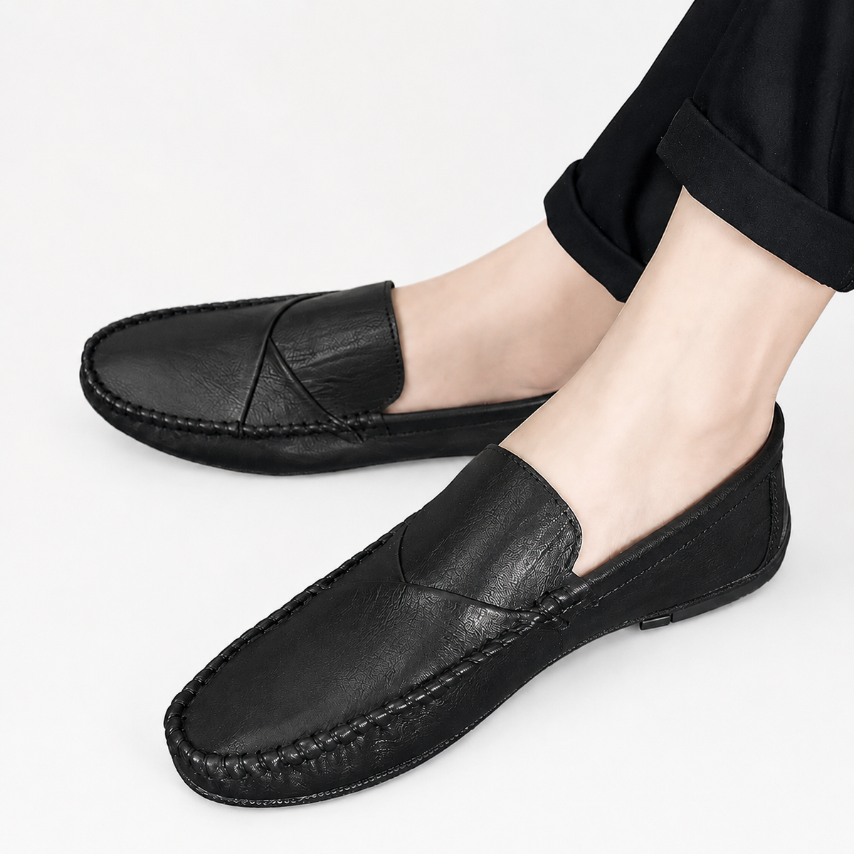 Men’s Gommino Loafers – Classic British Style Slip-On Driving Shoes