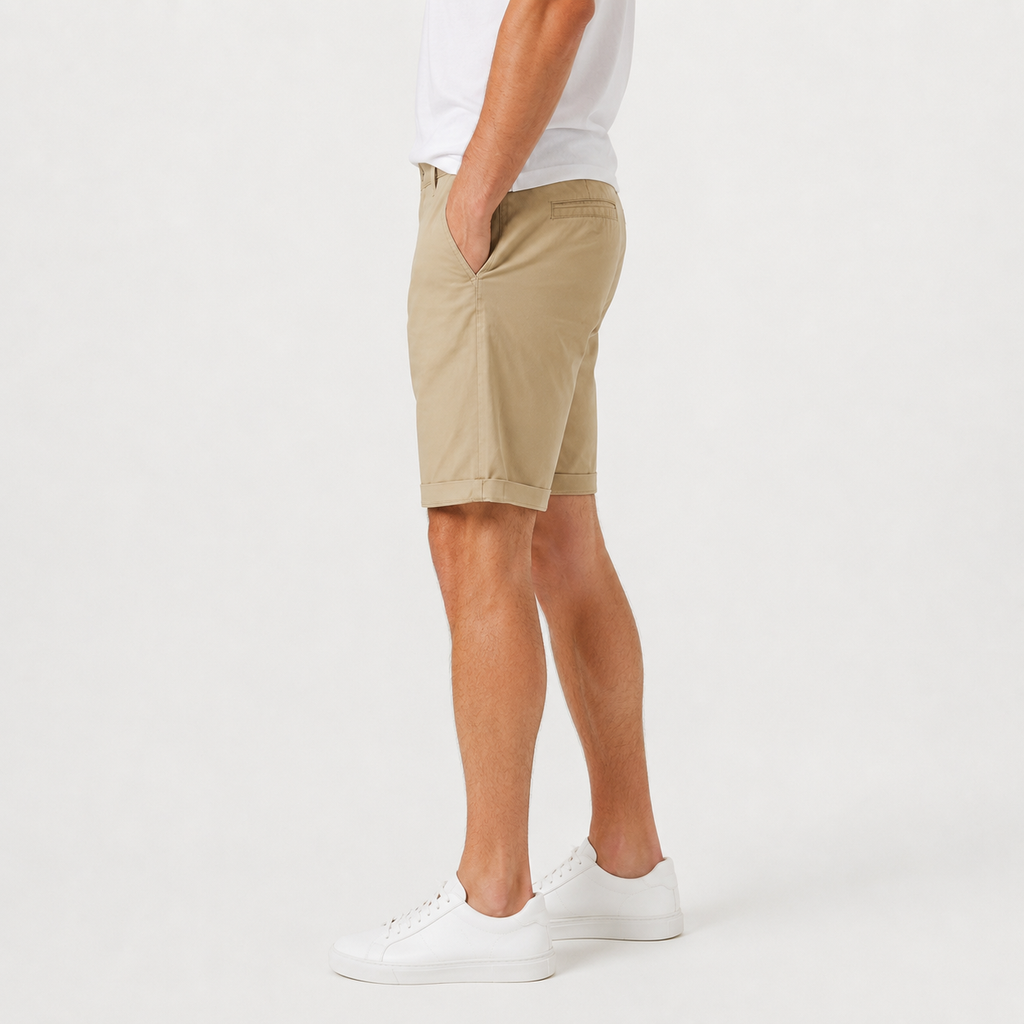 Men's Slim Fit Chino Shorts
