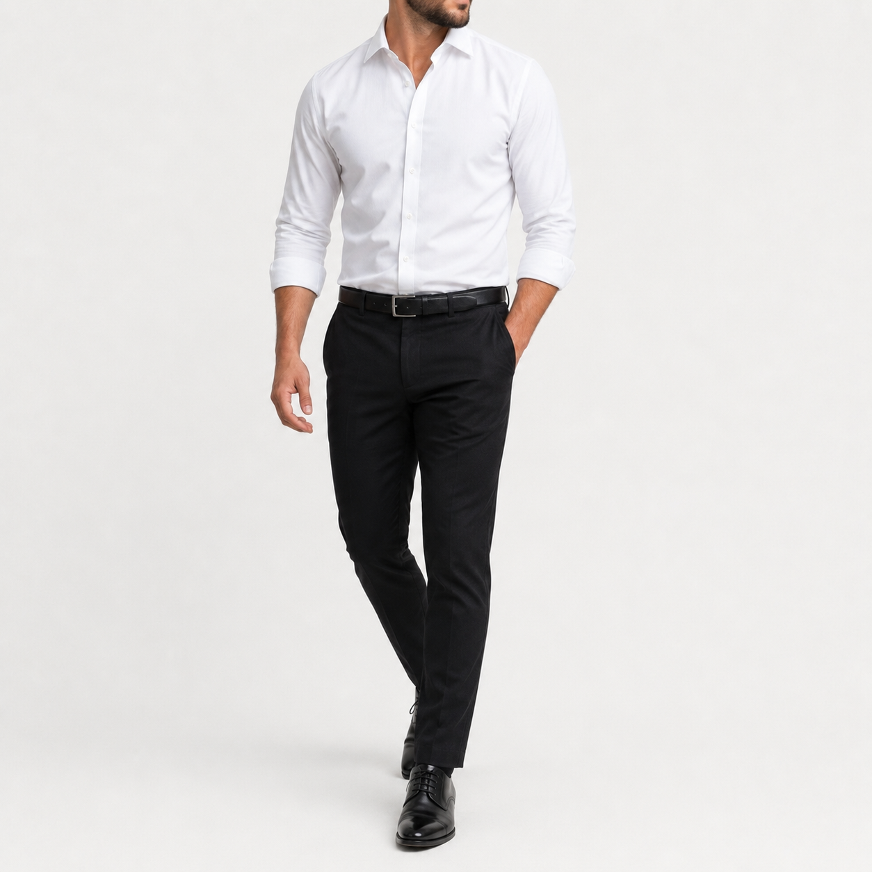 Men's Slim Fit Long Sleeve Classic Shirt