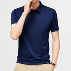 Men’s Polo Shirt – Slim Fit Short Sleeve Stretch Polo with Lightweight Finish