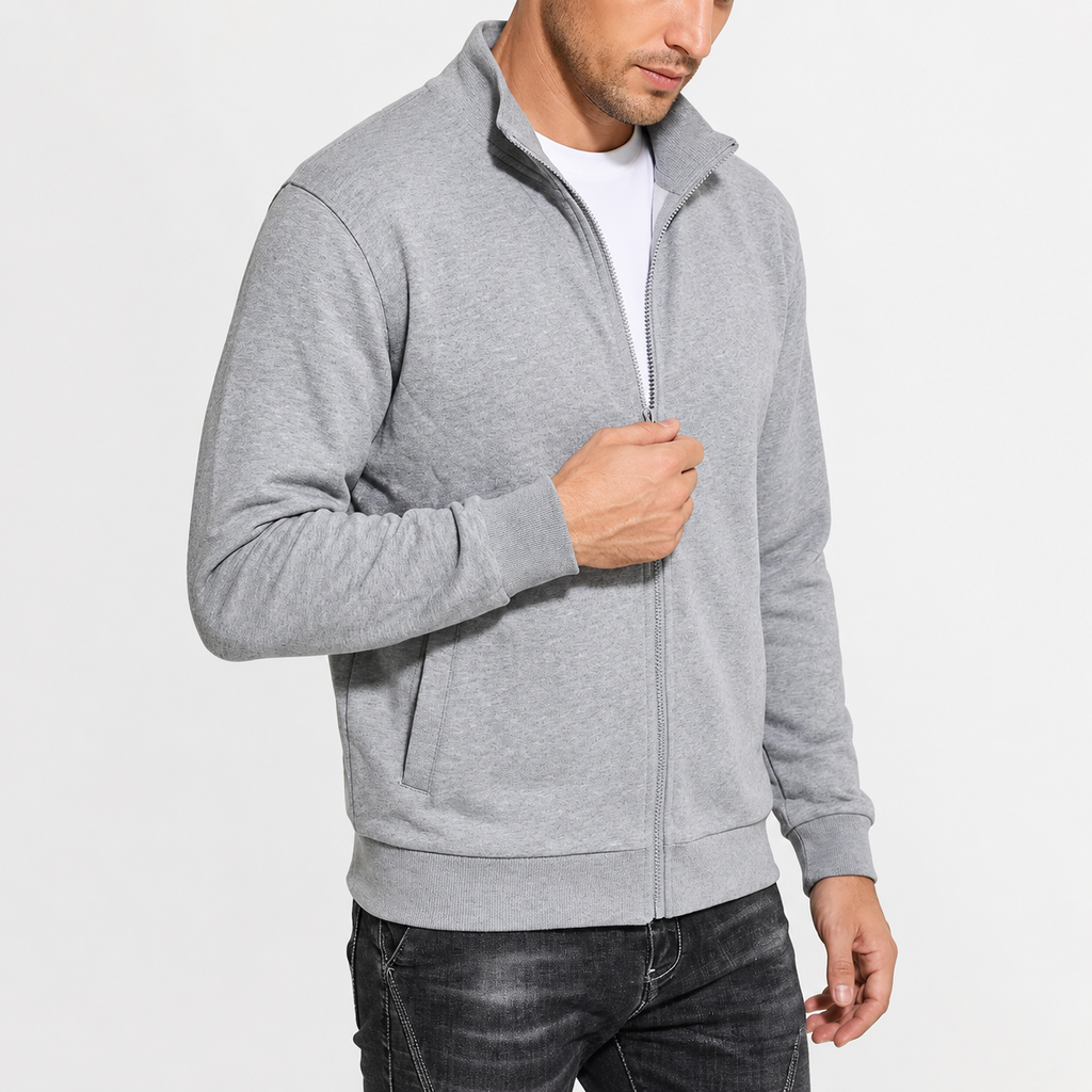 Men's Stand Collar Summer Jacket