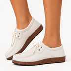 Women’s Wallabee Loafers – Slip-On Suede Casual Shoes with Moc Toe Design