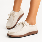 Women’s Wallabee Loafers – Slip-On Suede Casual Shoes with Moc Toe Design