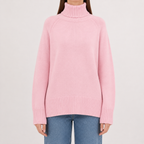 Women’s Oversized Jumper – Loose Fit Long Sleeve Casual Knit Pullover