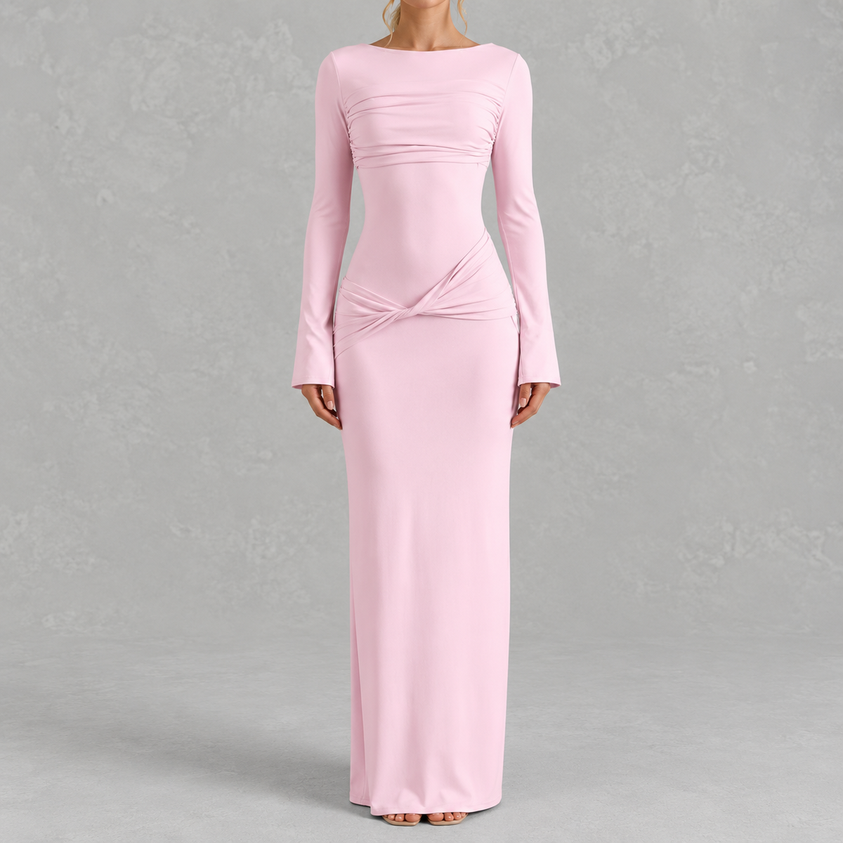 Women’s Fitted Dress – Slim Fit Elegant Figure-Hugging Dress