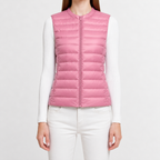 Women’s Quilted Gilet – Lightweight Slim Fit Sleeveless Padded Waistcoat