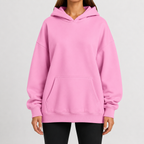 Women’s Oversized Hoodie – Drop Shoulder Long Sleeve Pullover Jumper