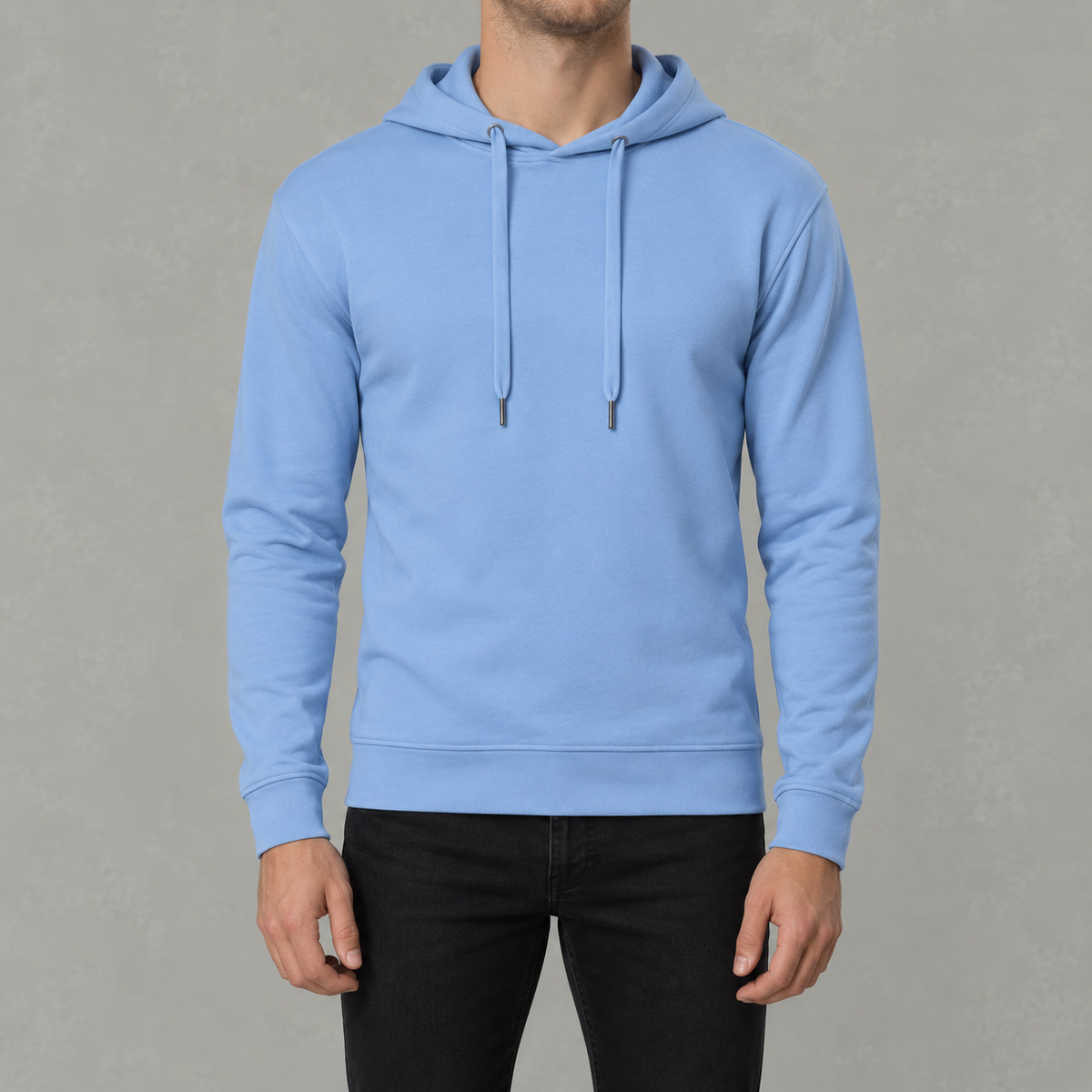 Unisex Cotton Jumper – Drop Shoulder Loose Fit Pullover Sweatshirt