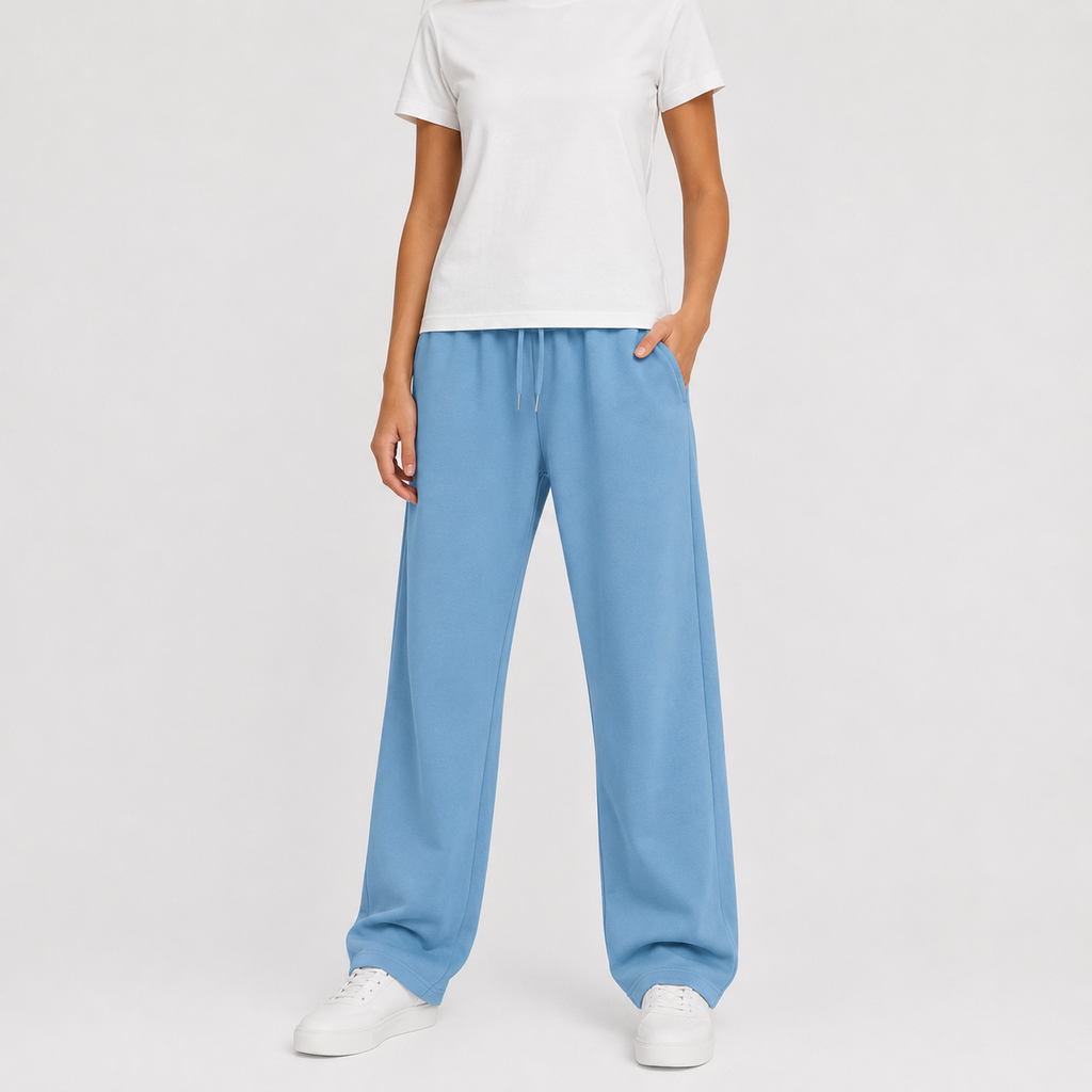 Women’s Joggers – Loose Fit Fleece Lined Trousers with Elasticated Waist