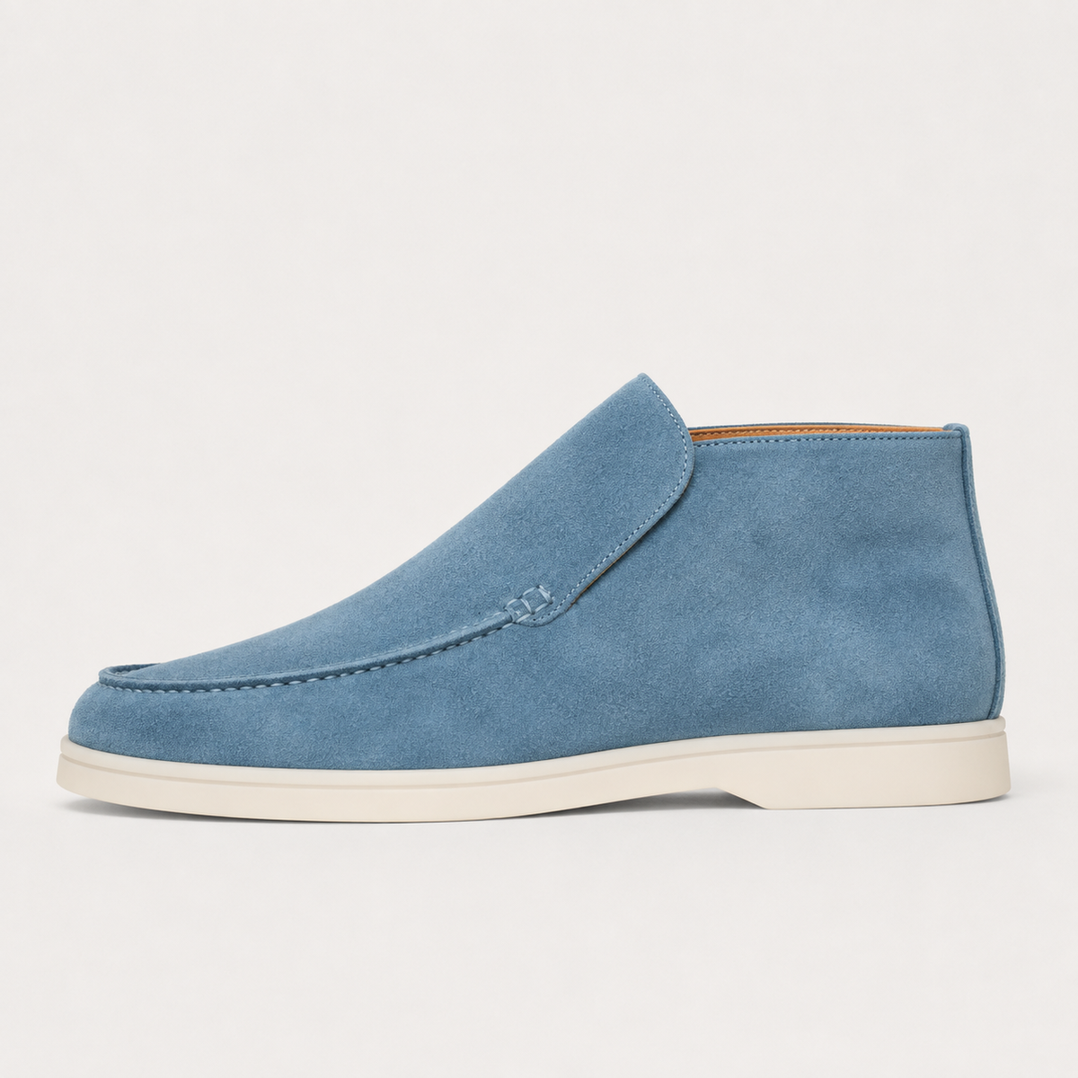 Men’s Loafers – Slip-On Moc Toe Casual Shoes with Plus Size Fit