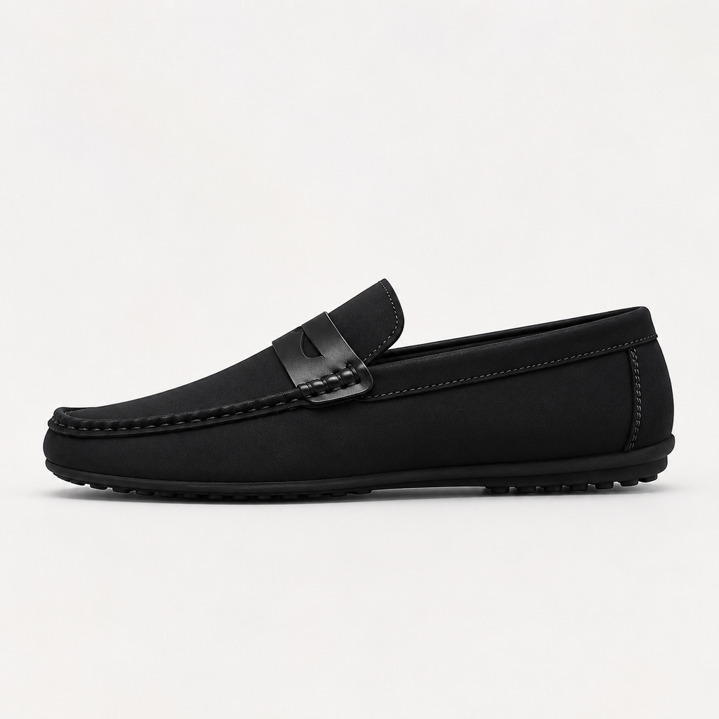 Men’s Leather Loafers – Classic Slip-On Soft Leather Casual Shoes