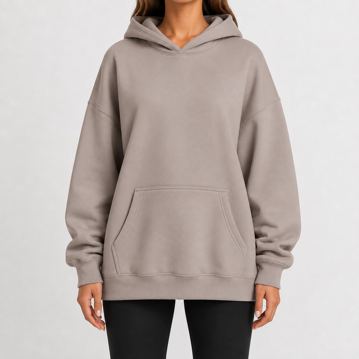 Women’s Oversized Hoodie – Drop Shoulder Long Sleeve Pullover Jumper