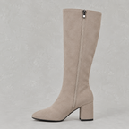 Women’s Knee High Boots – Pointed Toe Chunky Heel Long Boots