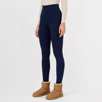Women’s Thermal Leggings – High Waist Velvet Lined Cropped Leggings