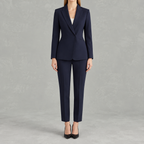 Women’s Business Suit – Tailored Blazer and Trousers Two-Piece Set